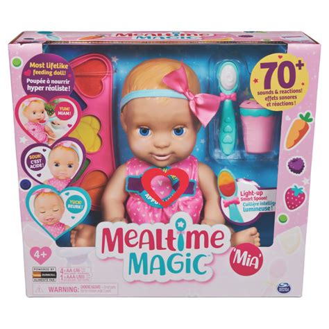 Luvabella mealtime magic mia roleplay set